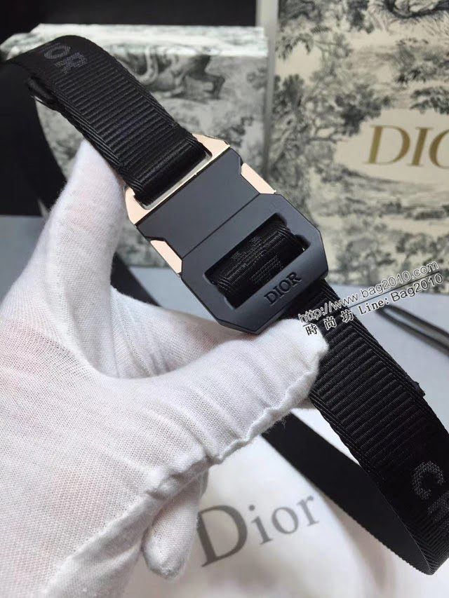 Dior女士腰帶 迪奧啞光粒面牛皮腰帶  jjp1598
